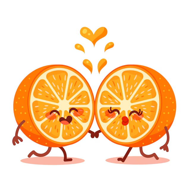 Eres mi media naranja